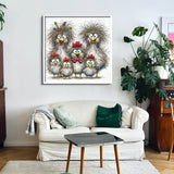 The Scruffy Chicks Jigsaw Puzzle 1000 Pieces