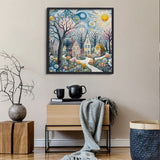Rotating Light Town Jigsaw Puzzle 1000 Pieces