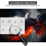Crimson Flame Eagle Puzzle 1000 Teile