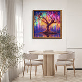 Glow Rainbow Tree Jigsaw Puzzle 1000 Pieces