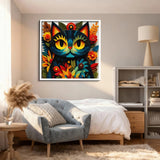 Puzzle en forme de chat Color Bloom 1000 pièces