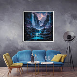 Violet Cascade Jigsaw Puzzle 1000 Pieces