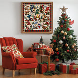 Winter Gnomes Gathering Jigsaw Puzzle 1000 Pieces