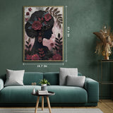 Floral Silhouette Jigsaw Puzzle 1000 Pieces