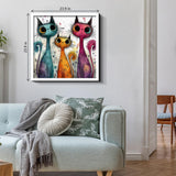 Agile Cat Group Jigsaw Puzzle 1000 Pieces