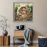 Gnome Teahouse Jigsaw Puzzle 1000 Pieces