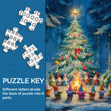 Puzzle per la vigilia di Natale degli gnomi 1000 pezzi