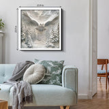 Puzzle Hibou dans la neige 1000 pièces