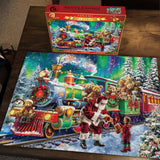 Aurora Journey Advent Calendar Jigsaw Puzzle 1000 Pieces