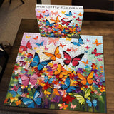 Butterfly Garden Jigsaw Puzzle 1000 Pieces