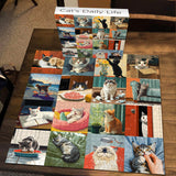 Cat's Daily Life Jigsaw Puzzle 1000 Pieces