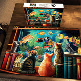 Cat's Gaze Jigsaw Puzzle 1000 Pieces