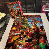 Cheerful Chalet Advent Calendar Jigsaw Puzzle 1000 Pieces