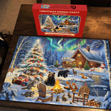 Christmas Animal Party Jigsaw Puzzle 1000 Pieces