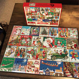 Christmas Calendar Advent Calendar Jigsaw Puzzle 1000 Pieces