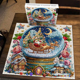 Christmas Crystal Ball Jigsaw Puzzles 1000 Pieces