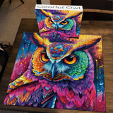 Colorful Owl Jigsaw Puzzle 1000 Pieces