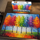 Colorful Tree Jigsaw Puzzle 1000 Pieces