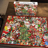 Merry Christmas Jigsaw Puzzle 1000 Pieces