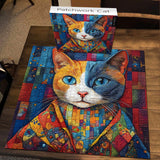 Patchwork Cat Jigsaw Puzzles 1000 Pieces