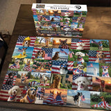 Patriot Dog Jigsaw Puzzles 1000 Pieces