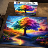 Rainbow Tree of Life Jigsaw Puzzle 1000 Pieces