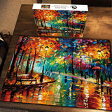 Rainy Walk Jigsaw Puzzle 1000 Pieces