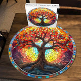 Round Tree of Life Jigsaw Puzzle 1000 Pieces