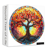 Round Tree of Life Jigsaw Puzzle 1000 Pieces