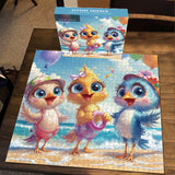 Seaside Chicken Jigsaw Puzzle 1000 Piece