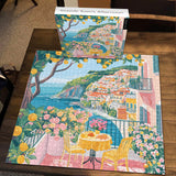 Seaside Town's Afternoon Jigsaw Puzzle 1000 Pieces