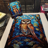 Stained Glass Owl Jigsaw Puzzle 1000 Pieces