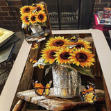 Sunflower Glow Jigsaw Puzzle 1000 Pieces