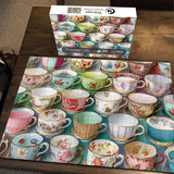 Teacups Jigsaw Puzzle 1000 Pieces