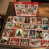 Victorian Christmas Advent Calendar Jigsaw Puzzle 1000 Pieces