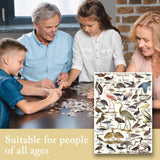 Vintage Wading Bird Jigsaw Puzzle 1000 Pieces