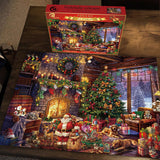 Yuletide Gleam Advent Calendar Jigsaw Puzzle 1000 Pieces