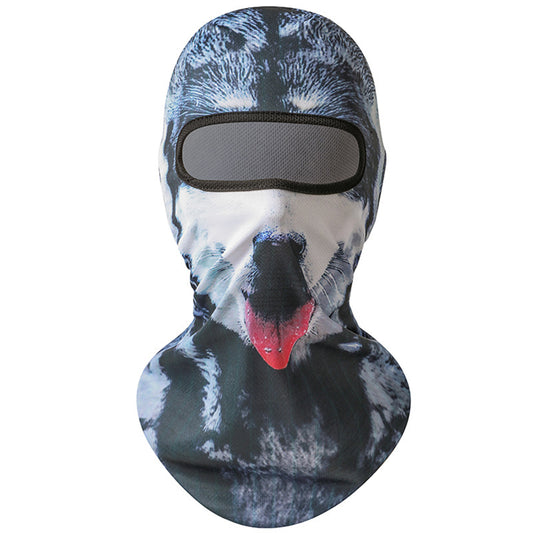 3D Animal Balaclava Hood Face Mask for MusicFestivals/Raves/Ski/Halloween